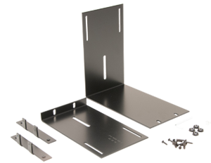 RM-1BK+ SINGLE RACK MOUNT - BLACK. ACCESSORY FOR AN-130+, AN-135+, AN-1000X+, AND COUNCILMAN.